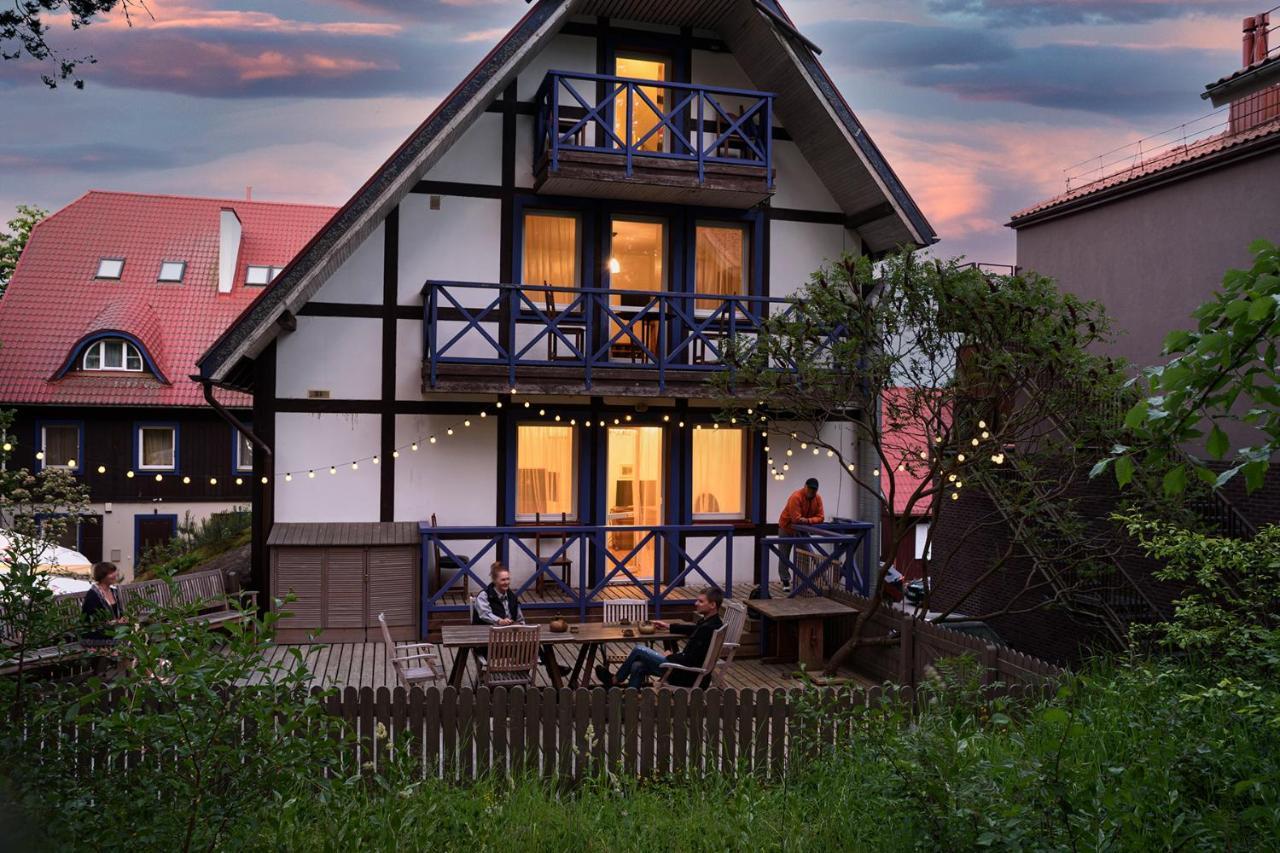 Hotel Jelita Nida Buitenkant foto
